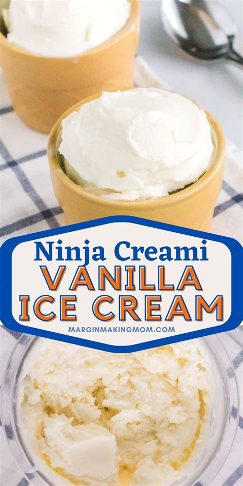 ninja creami vanilla ice cream