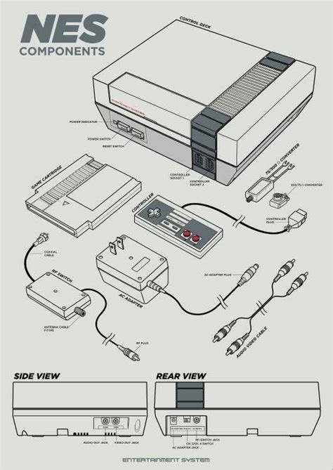 nintendo entertainment system wiring diagram 