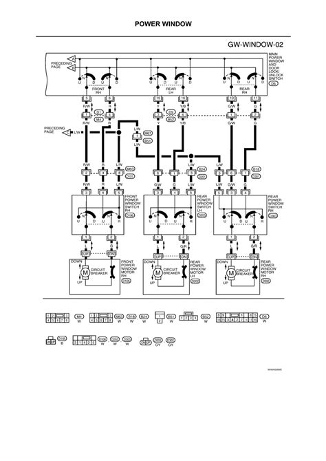 nissan altima power window wiring diagram 