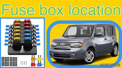 nissan cube fuse box location 