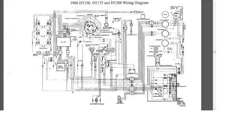 nissan outboard motor wiring diagram 