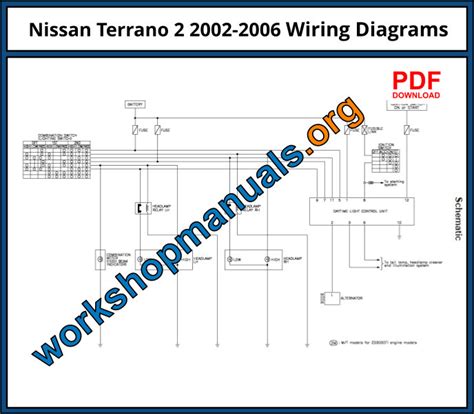 nissan terrano 2 wiring diagram 