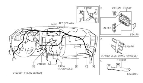 nissan titan brake light wiring 