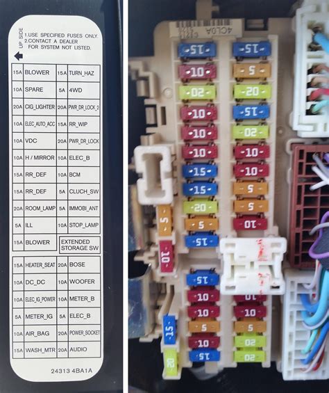 nissan versa 2009 fuse box diagram 