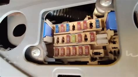 nissan versa fuse box location 