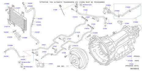 nissan xterra transmission diagram 