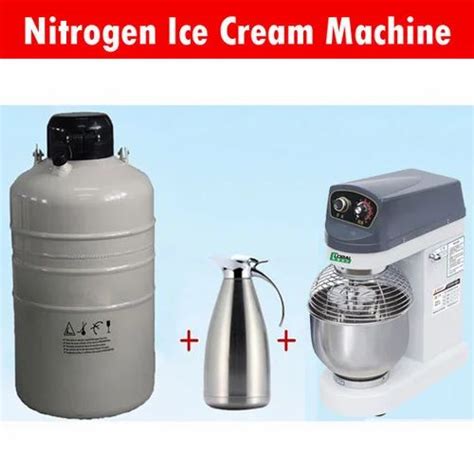 nitrogen ice cream maker machine