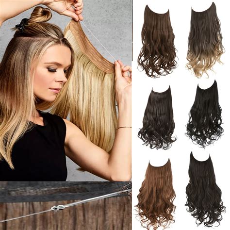 non clip hair extensions