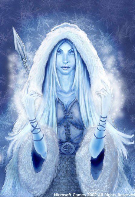 norse goddess of ice