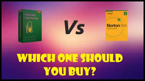 norton 360 vs quick heal total security, Difference between norton and quick heal