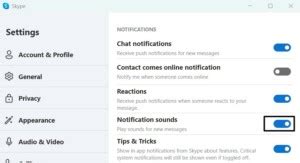 not getting skype notifications, Skype doesn't send messages in windows 10. Skype notifications downloadsource artículo