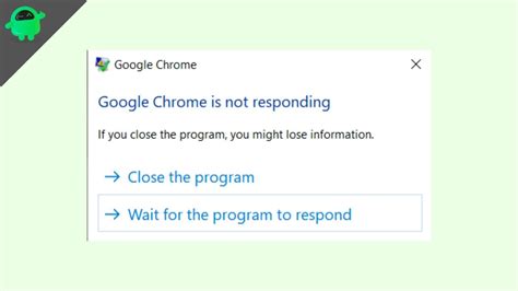 not responding google chrome, How to fix google chrome not responding. Why am i get google chrome not responding
