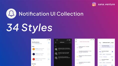 notification page web ui design, Notification ui concept design :: behance