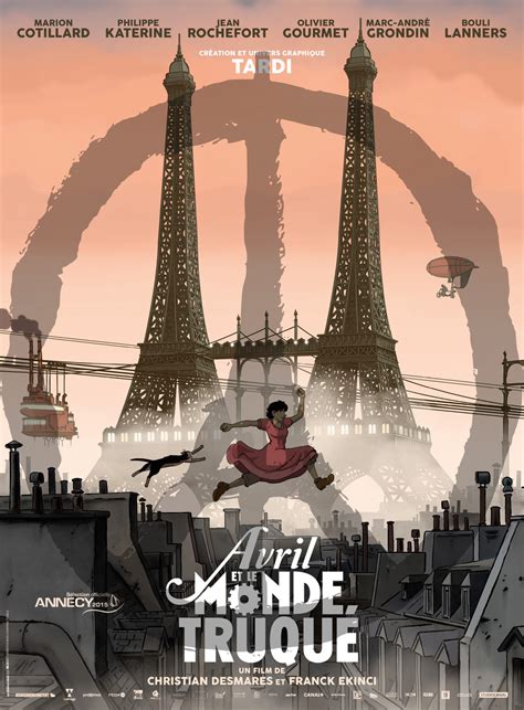 nouveau Avril et le monde truqué