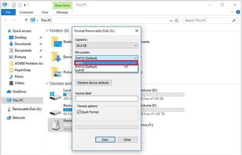 ntfs file system usb, Format a usb drive with ntfs file system. Ntfs usb format command method line
