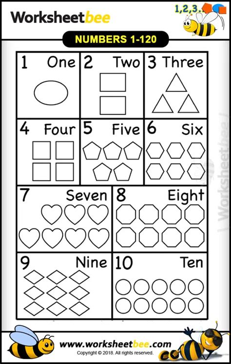 numbers 1 10 printable worksheet, Worksheets number counting. Number 1-10 worksheets printable