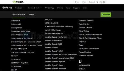 nvidia geforce a supported feature summary, How to download and update nvidia drivers