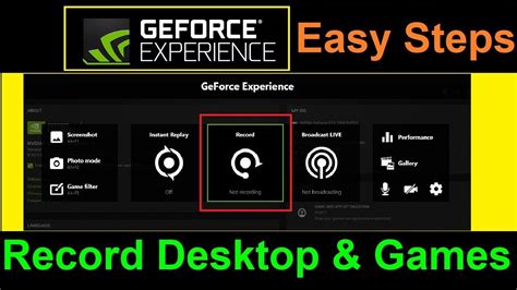 nvidia geforce screen recorder download, [ベスト] geforce experience youtube live 304635-geforce experience live