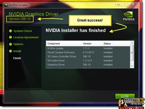 nvidia geforce won't install driver, 