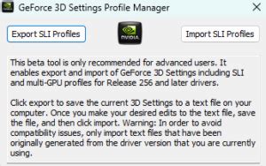 nvidia program geforce 3d profile manager, Atikmdag patcher v1.4.7: download amd/ati pixel clock tool for windows