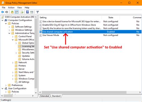o365 shared computer activation, Overview of shared computer activation for microsoft 365 apps
