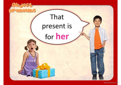 object pronouns isl ppt, Object pronouns ppt flashcards fun activities games
