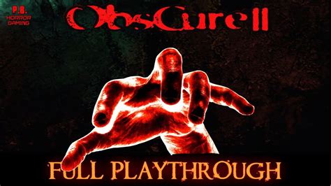 Obscure 2 Walkthrough