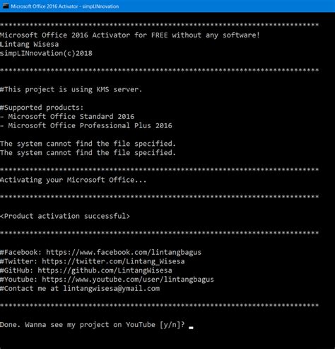 office 2016 activation script github, How to activate office 2016? 2016 activator microsoft permanent