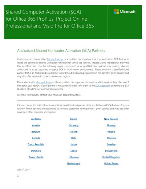 office 365 shared computer activation, Overview of shared computer activation for microsoft 365 apps