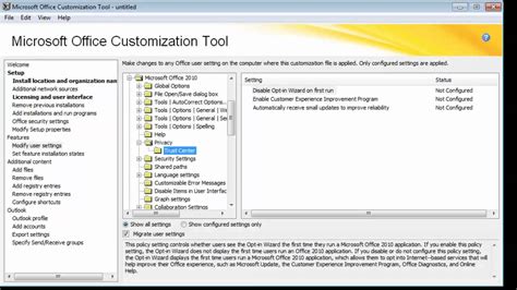 office customization tool microsoft office, Office customization tool for click-to-run
