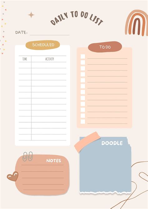 Office To Do List Template