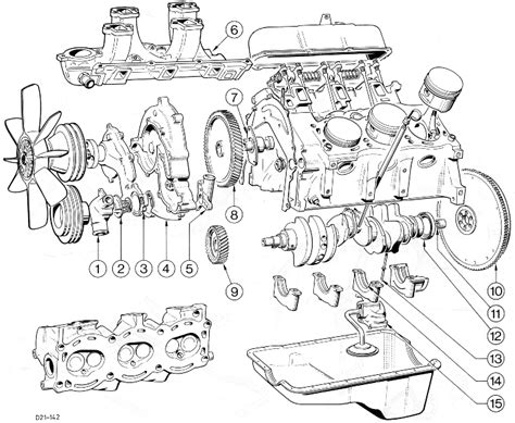 ohv v6 engine diagram 