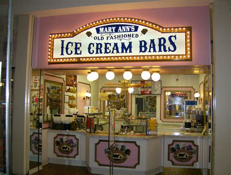 old fashioned ice cream shop