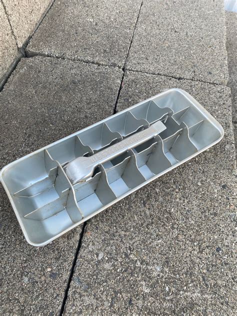 old fashioned ice cube tray