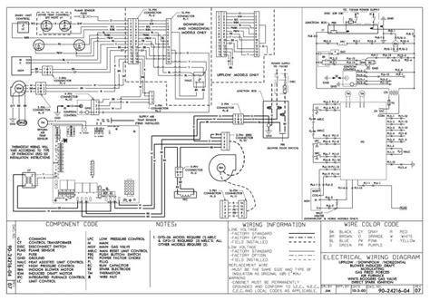 old icp furnace wiring diagram 