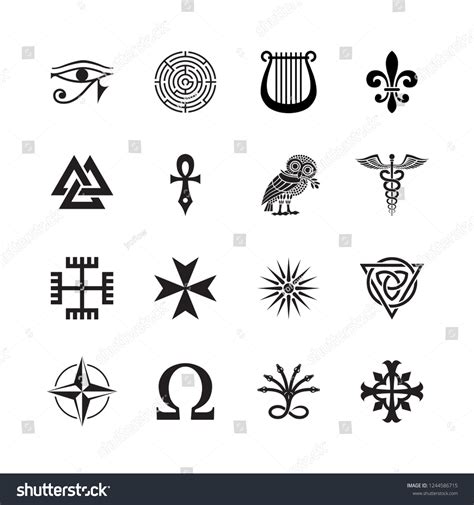 old world symbols, Old symbols