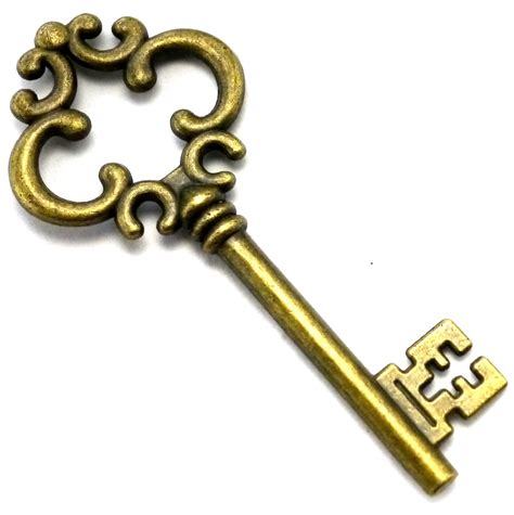 old-fashioned key clip art, Clip-art grátis de chave vintage com fechadura
