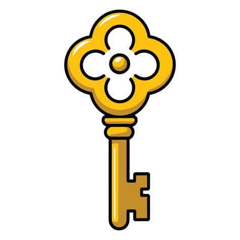 old-fashioned key with fire pattern, Old fashioned key stock photo