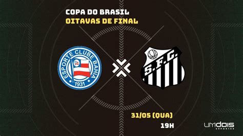 onde assistir esporte clube bahia x santos futebol clube