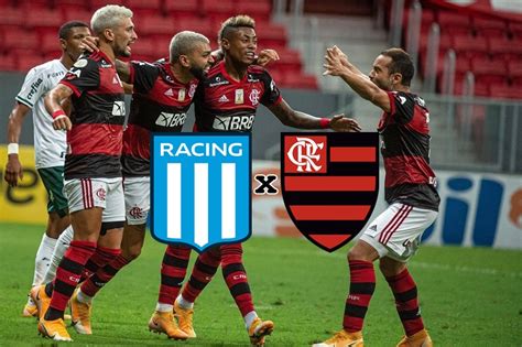 onde vai passar o jogo do flamengo e racing