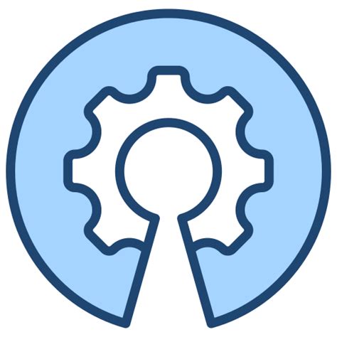 open intelligent source icon, Open source generic flat icon