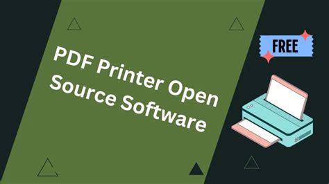 open source pdf to image printer, Open source virtual pdf printer