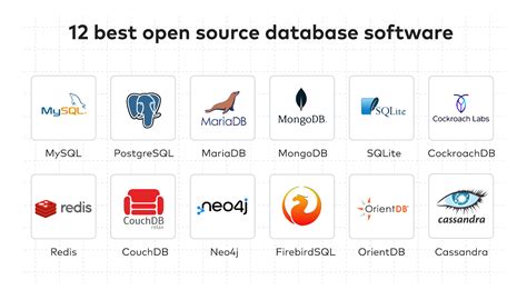 open source software programs, 12 best open source database software in 2023