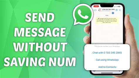 open whatsapp without saving number, How to send whatsapp message without saving number on iphone and. Whatsapp saving without number send message techuntold android iphone browser mac pc step different