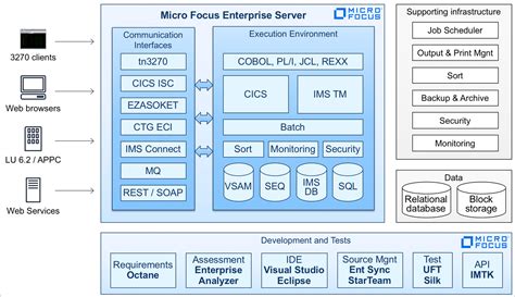 opentext micro focus enterprise server, Micro focus enterprise server for .net