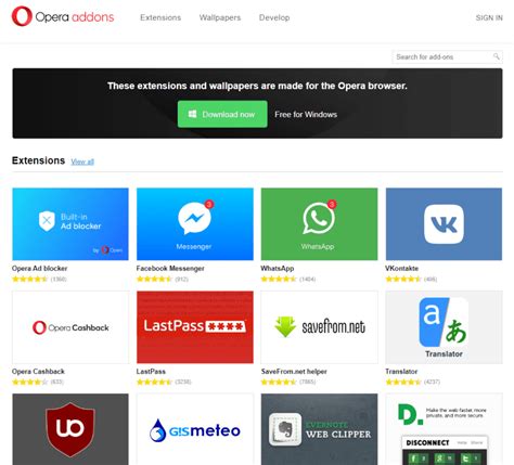 opera addons download, Opera blocker ad extensions add addons ons. Opera add-ons