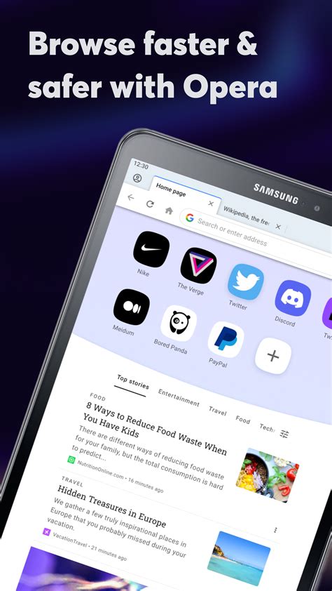 opera browser beta mod apk, Opera browser v65.2.3381.61420 apk + mod (many features)