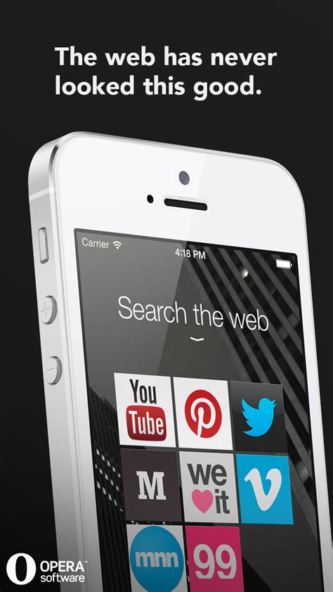 opera coast web browser, Opera coast web browser