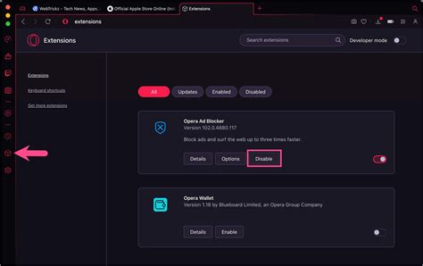 opera gx ad blocker extension, Opera gx becomes the first browser to allow users to set a game as