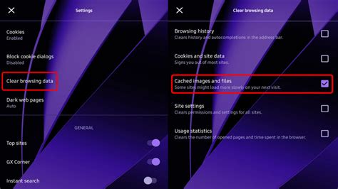 opera gx clear cache, Opera gx launches gx profiles and video pickup to enhance your